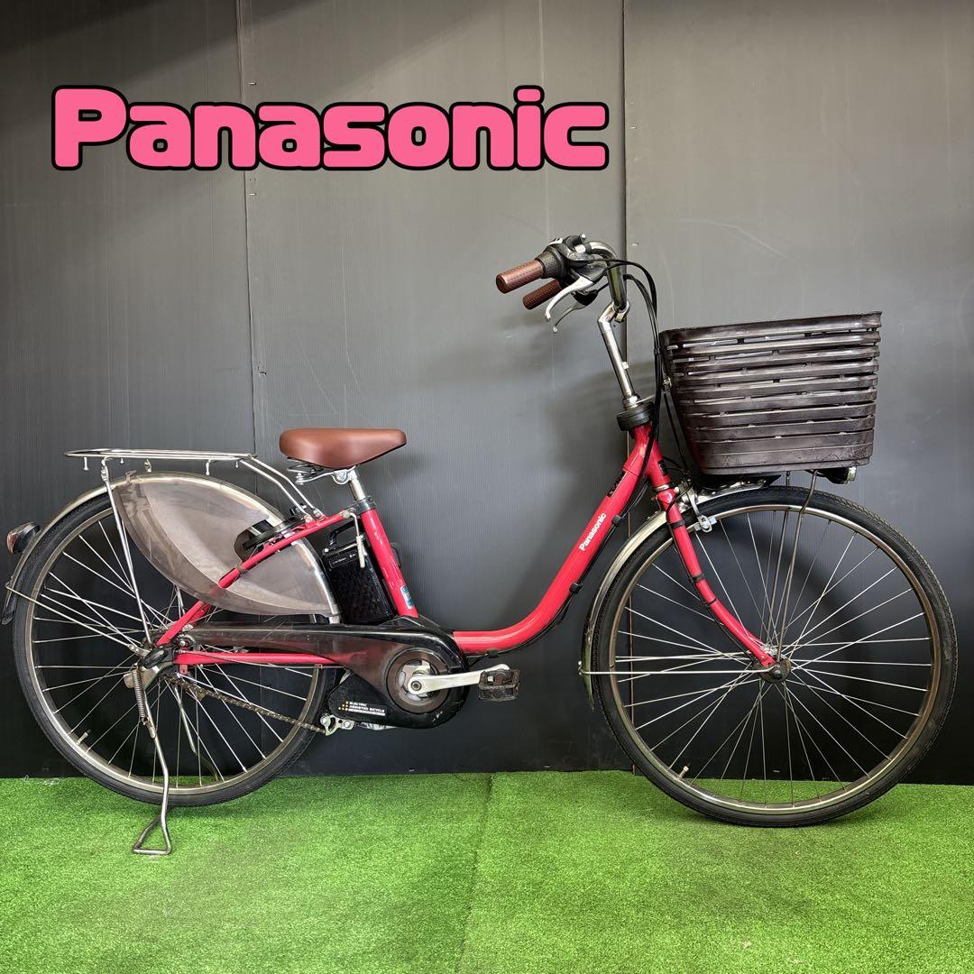 電動自転車 Panasonic Lithium vivi ピンク　69★