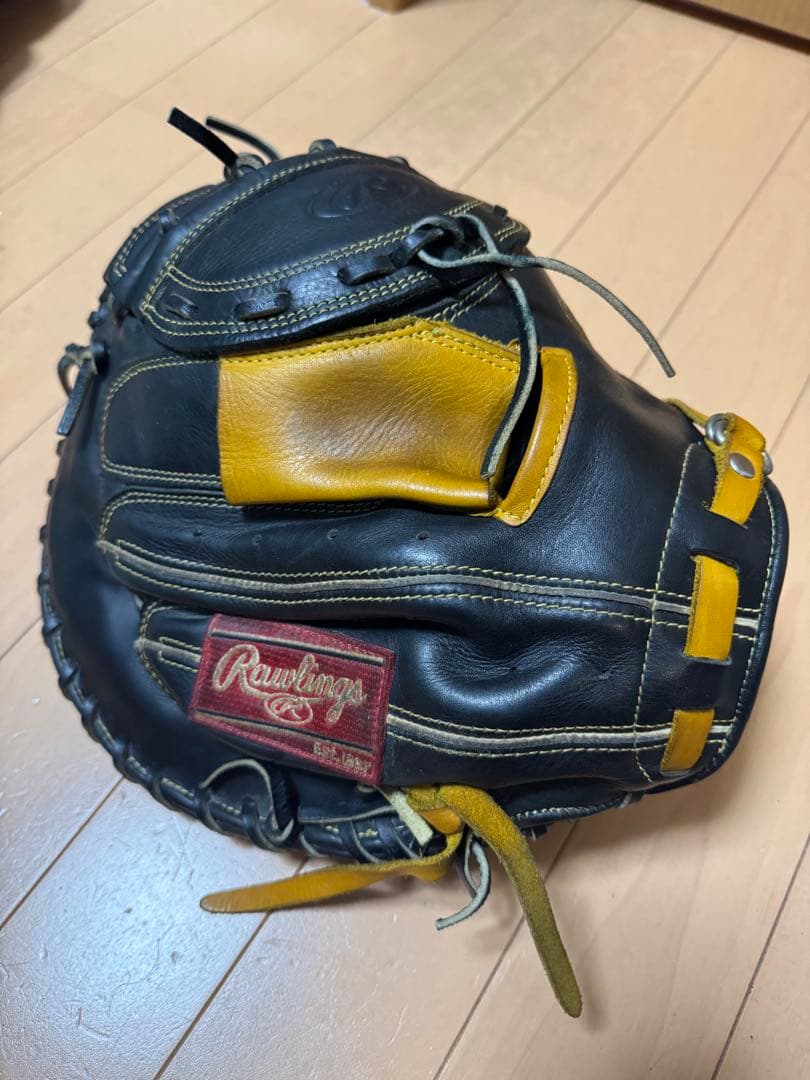 Rawlings ローリングス キャッチャーミット ブラック/イエロー