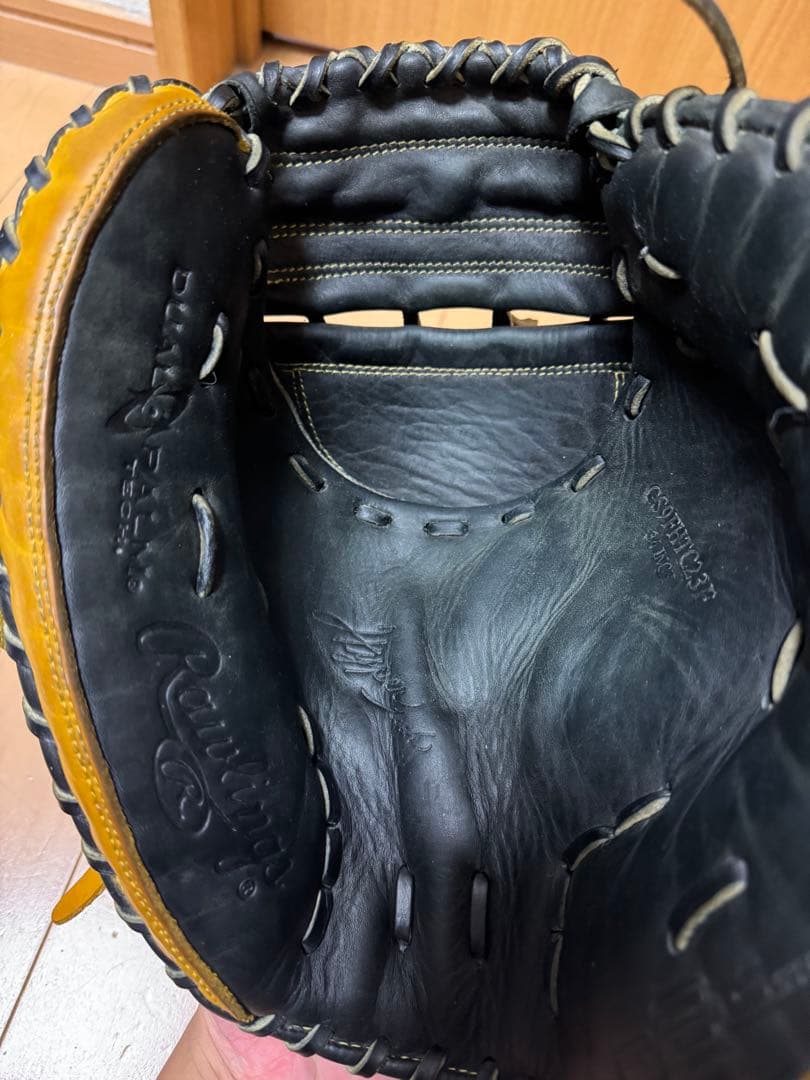 Rawlings ローリングス キャッチャーミット ブラック/イエロー