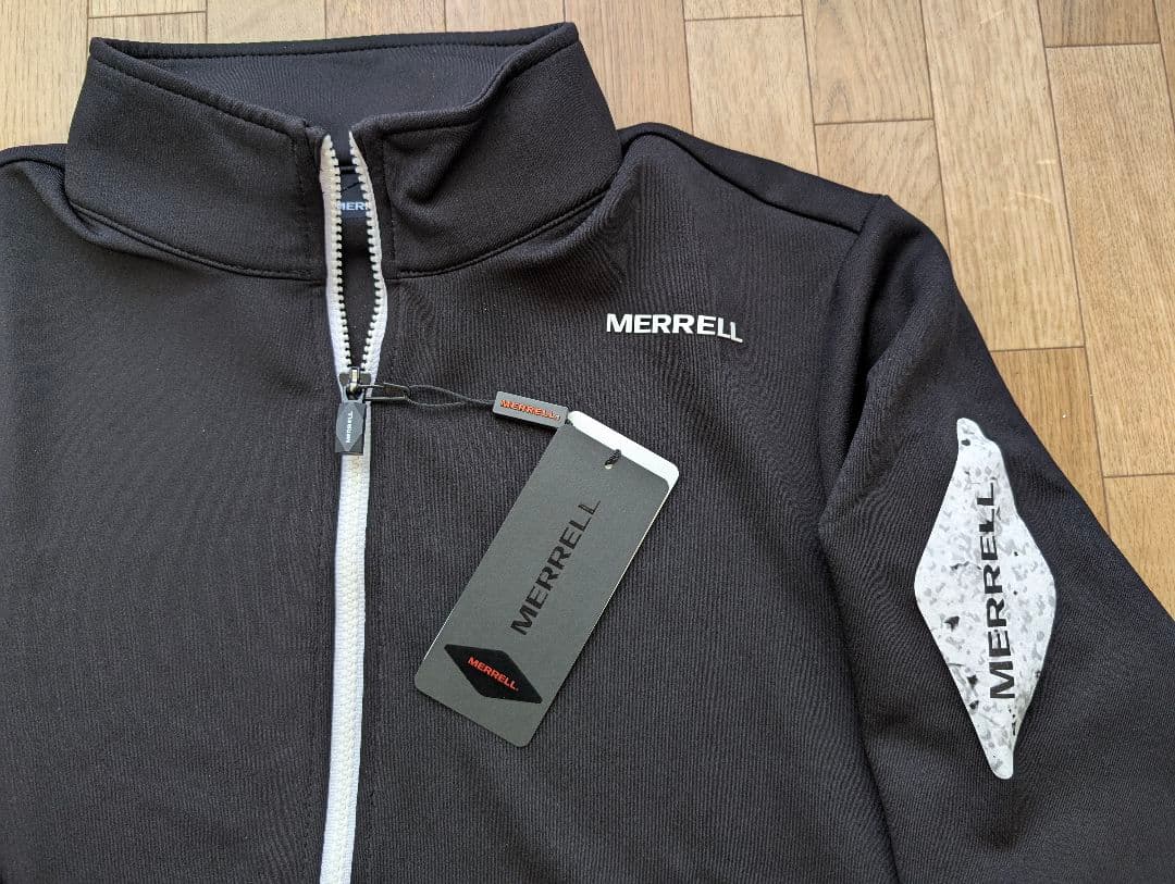【新品未使用】MERRELL ブラック ジャージ ジャケット