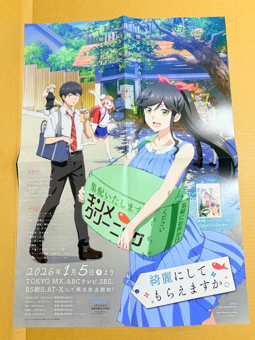 綺麗にしてもらえますか。 ポスター POP