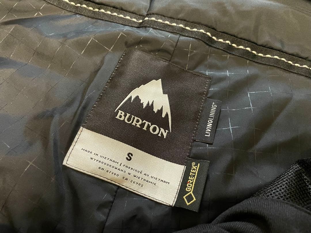 【美品】 BURTON GORE-TEX Reserve ビブパンツ S
