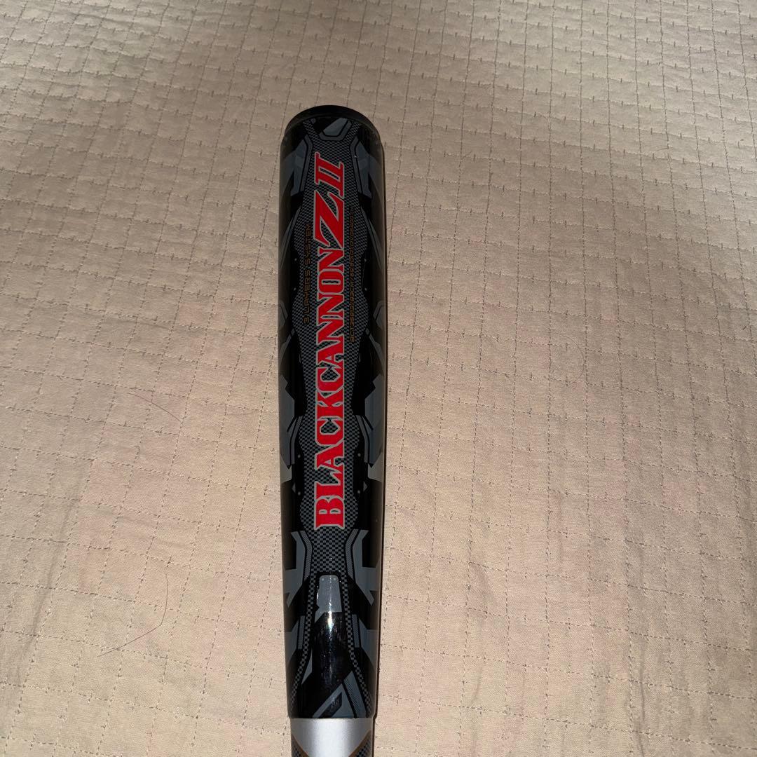 【M号対応】ゼット ブラックキャノン Z2 軟式バット 83cm 640g