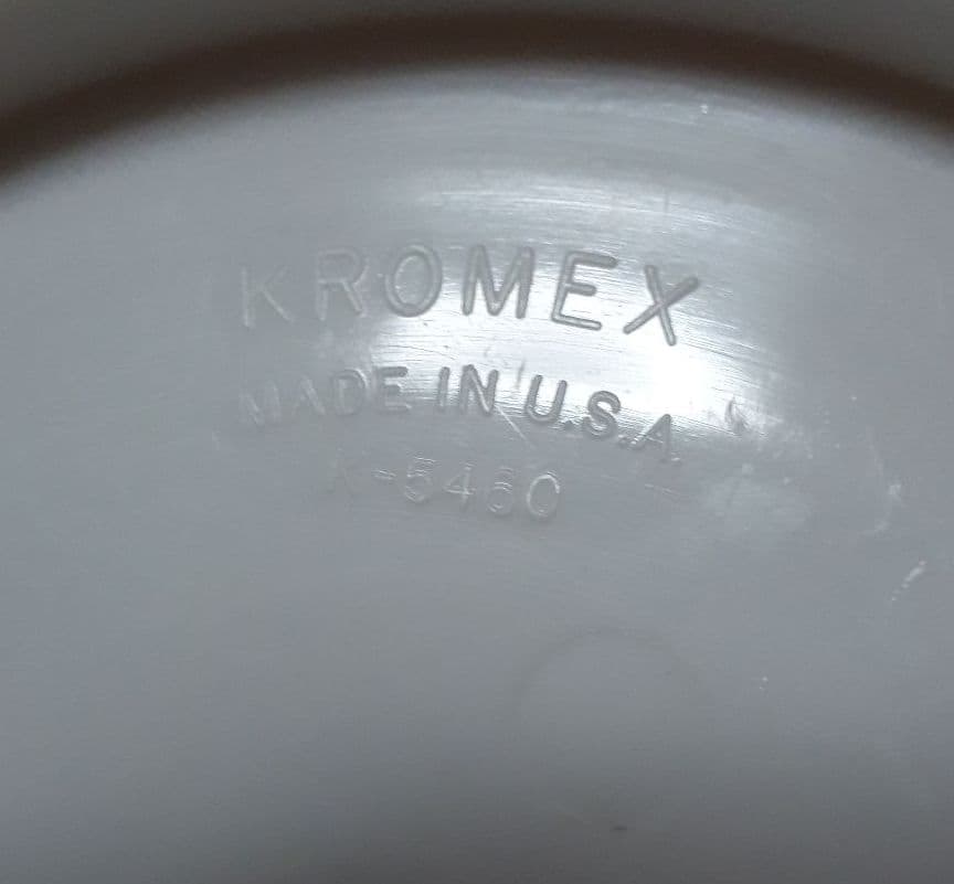 1960年代 米国 KROMEX社ミッドセンチュリー イエローキャニスターセット