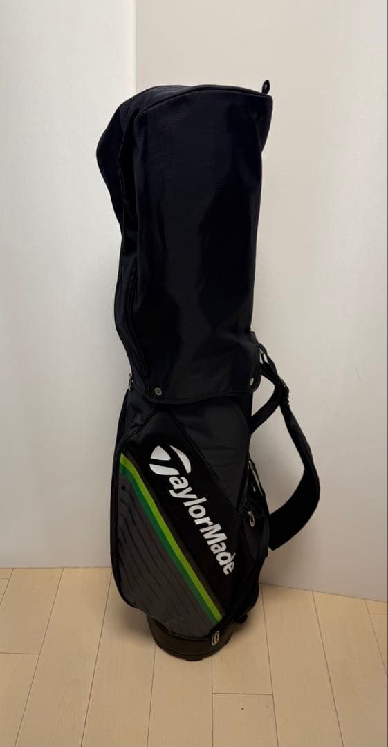 TaylorMade キャディバッグ 黒 ゴルフ テーラーメイド