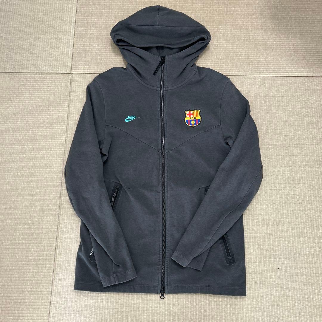FCバルセロナ テックフリースフルジップフーディ19/20シーズン