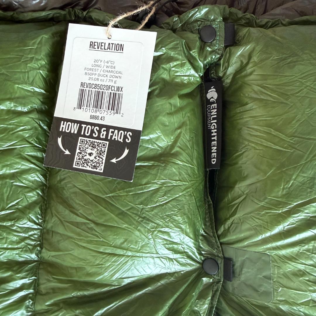 ★新品 Enlightened Equipment Revelation LW