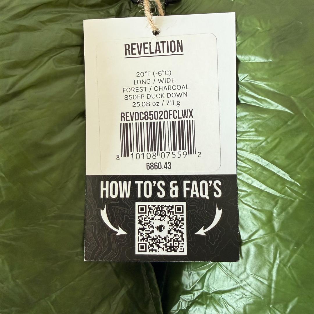 ★新品 Enlightened Equipment Revelation LW