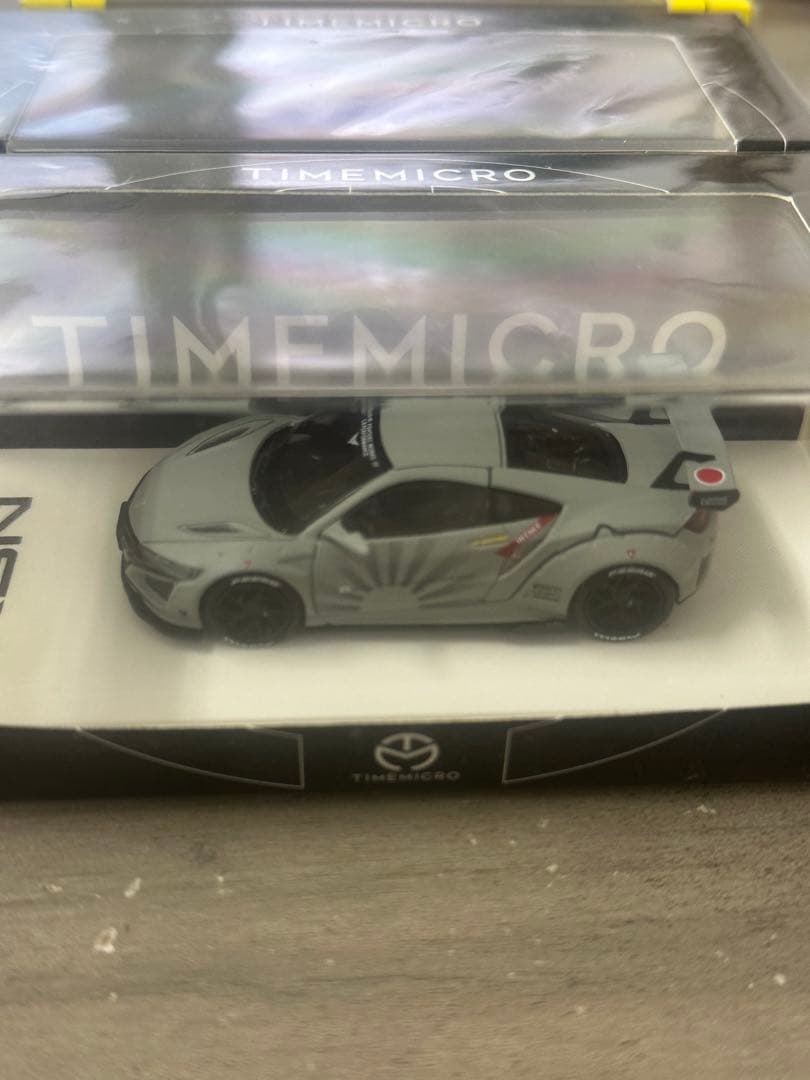 新品未開封！TIMEMICRO ミニカーセット 1:64 GTR NSX