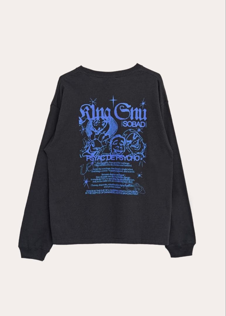 新品King GnuSOBATロンT XLSumi Blackキングヌー常田大希