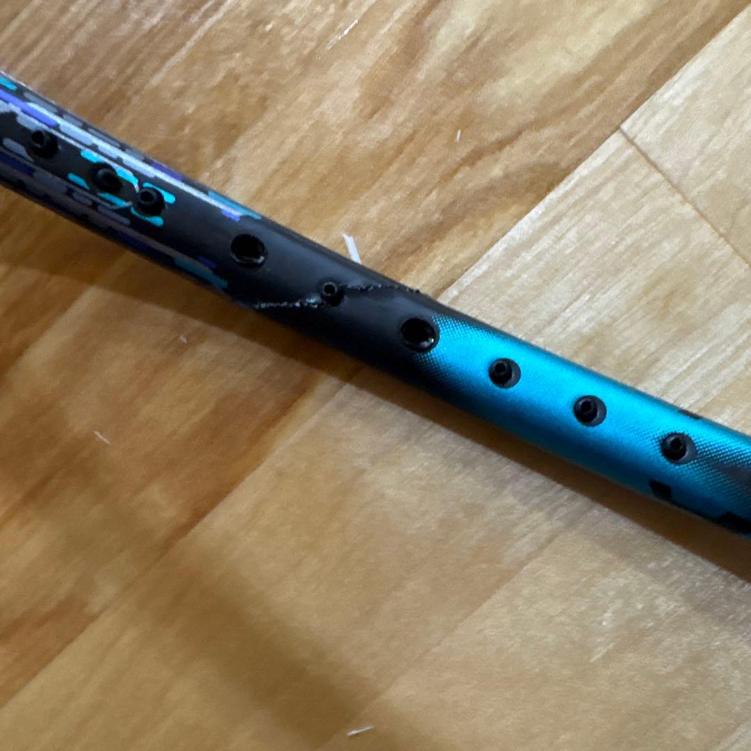 バドミントンラケット 2本セットジャンク品