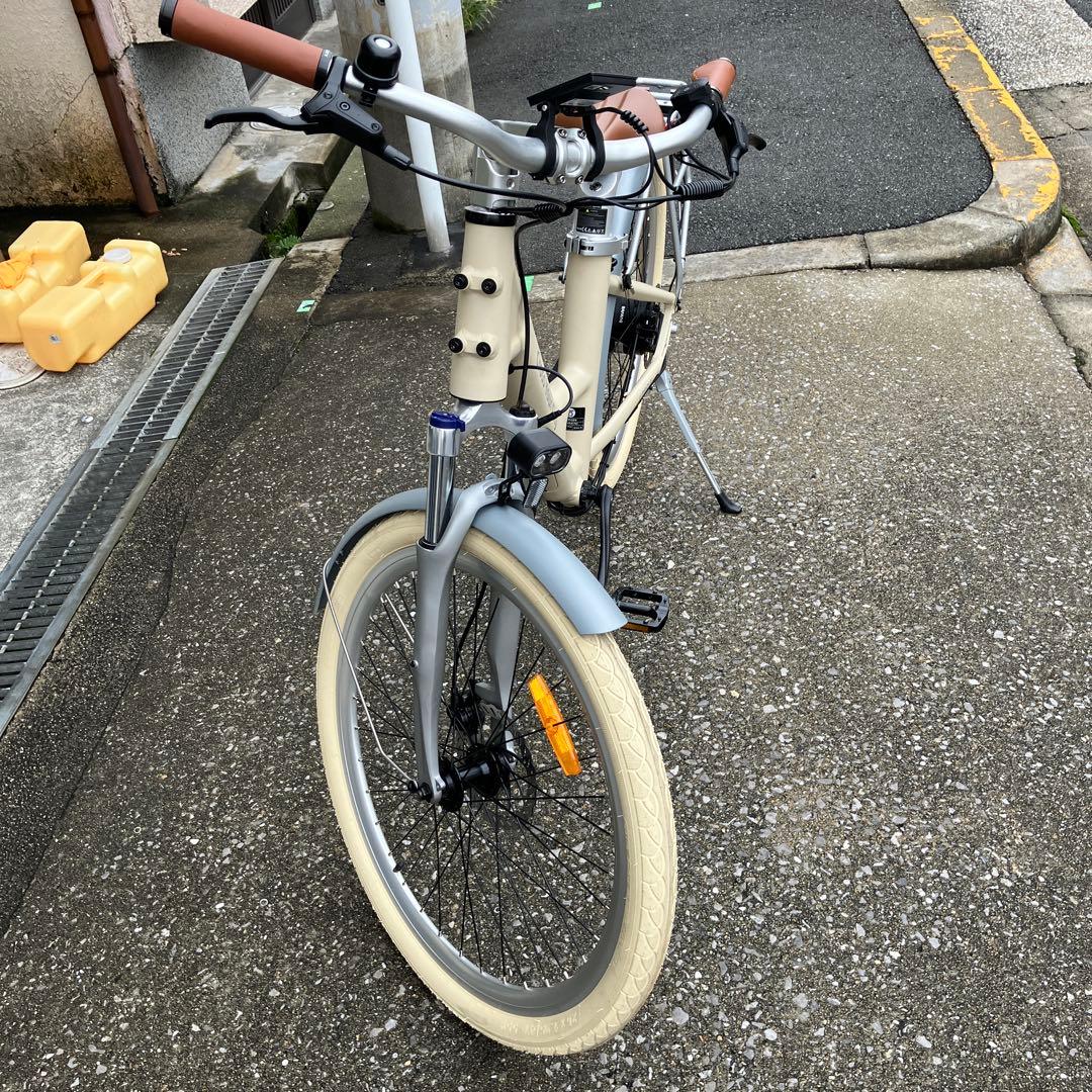 新品 ADO AIR28 Pro 電動アシスト自転車 26インチ ラテ ベージュ