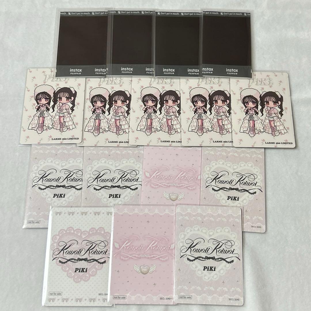 PiKi トレカ・プリントチェキ 桜庭遥花 松本かれん