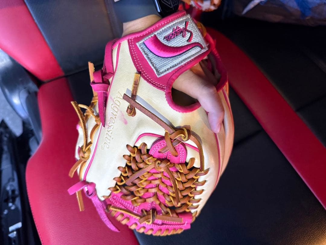 ロイヤルスティッチ 軟式グローブ クリームピンク