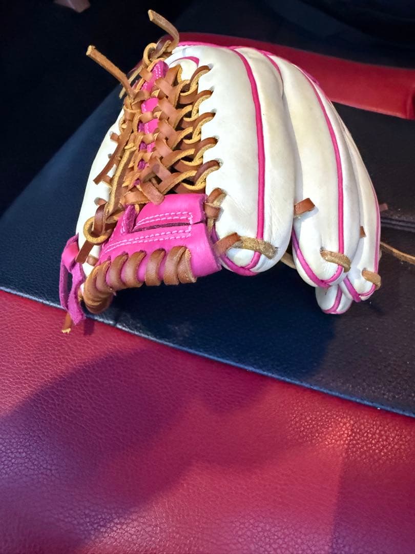 ロイヤルスティッチ 軟式グローブ クリームピンク