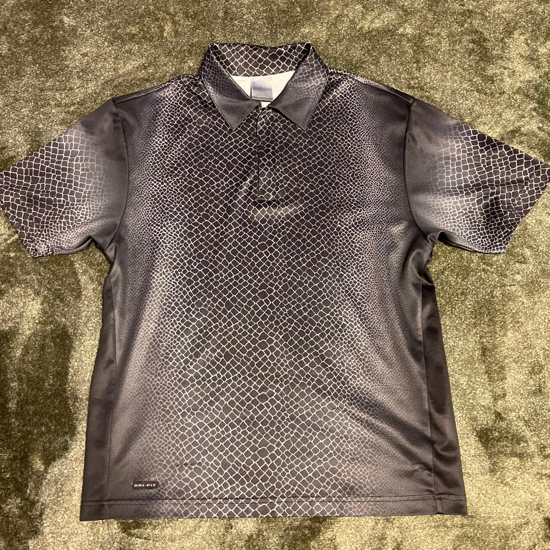 DRI-FIT スネークパターン ポロシャツ　S