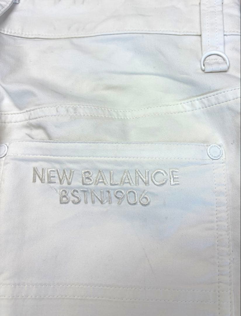 New Balance Golf ホワイト スリムフィット パンツ SIZE L