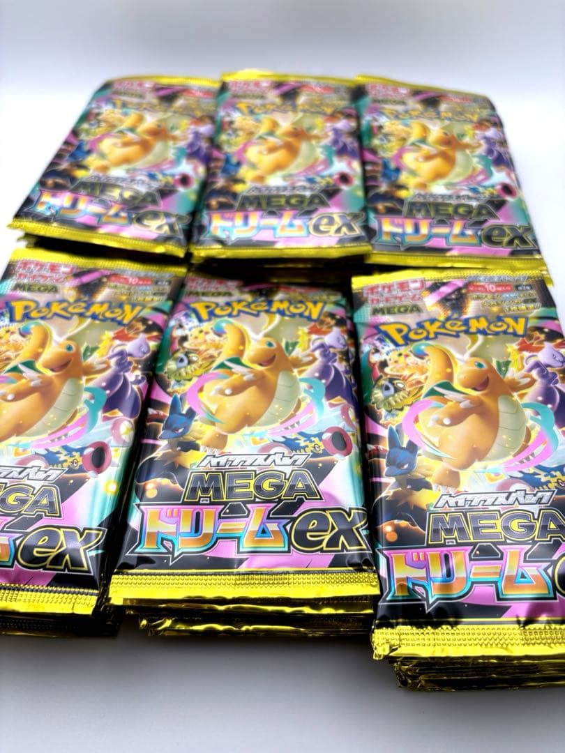 ポケモンカードゲーム 拡張パック MEGAドリームex 6BOX ペリペリなし