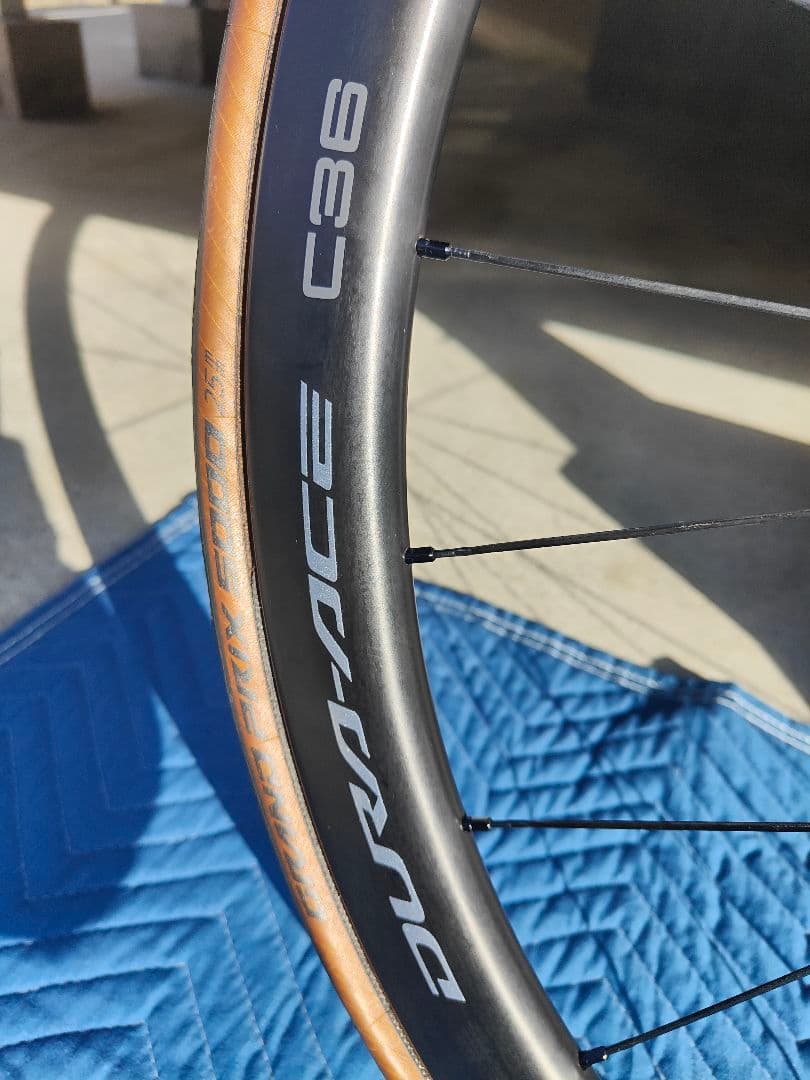 シマノデュラエースDURA-ACE WH-R9270-C36-TL DISC美品
