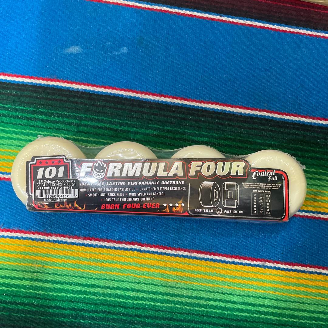 スケートボード SPITFIRE FORMULA FOUR 101 DURO 54mm