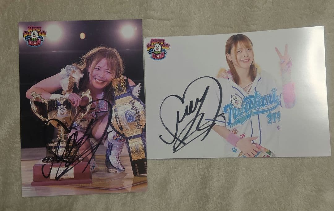 マリーゴールド　岩谷麻優　ポートレートセット③　女子プロレス