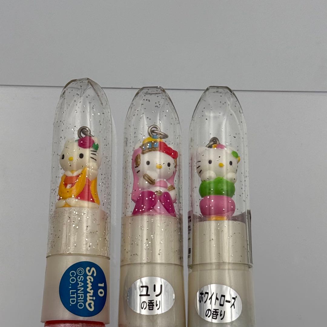 ✨2005年✨超レア✨ ハローキティマスコット付きグリッターボディミスト