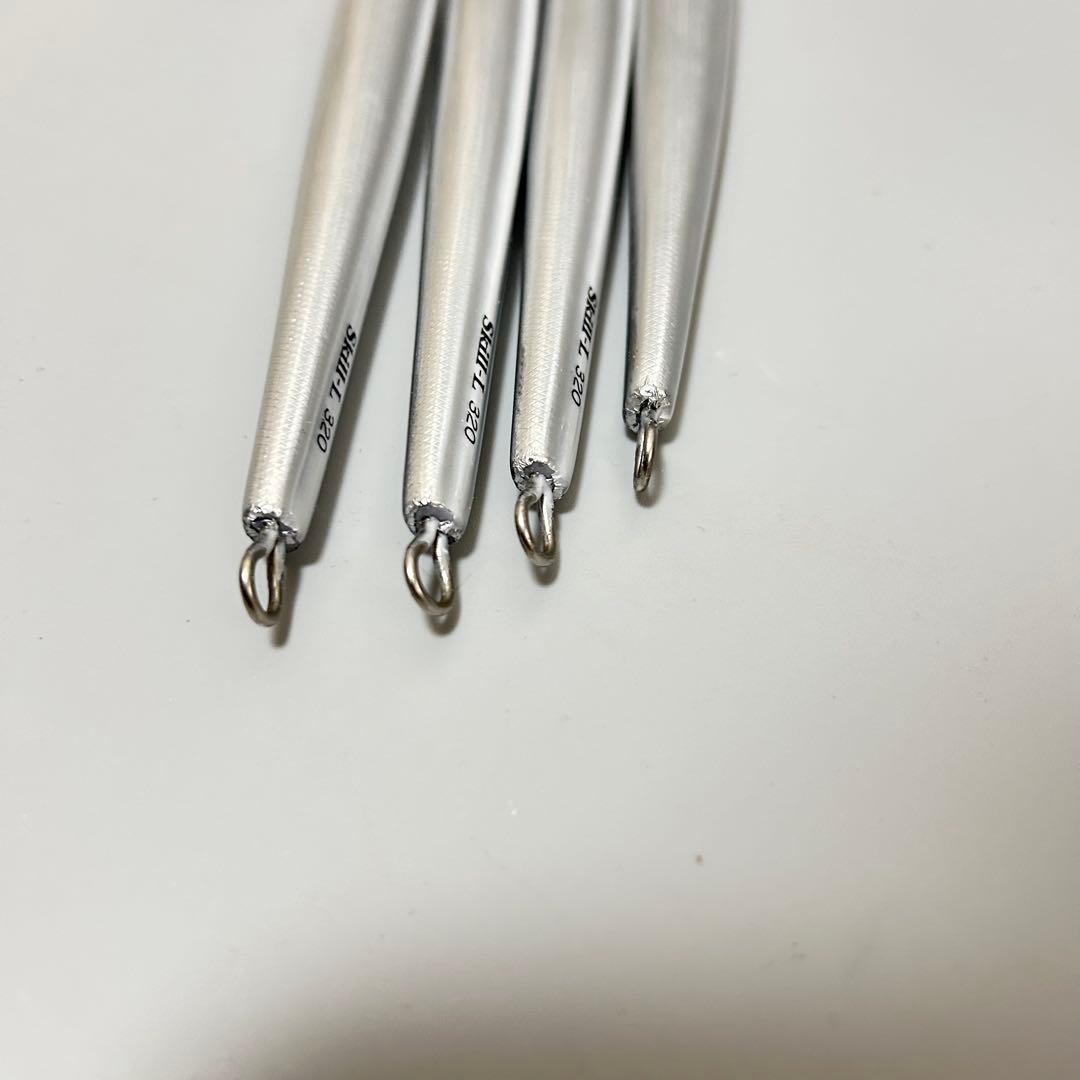 Mg-CRAFT Skill Jig-L スキルジグ　ロング　銀箔カラー320g