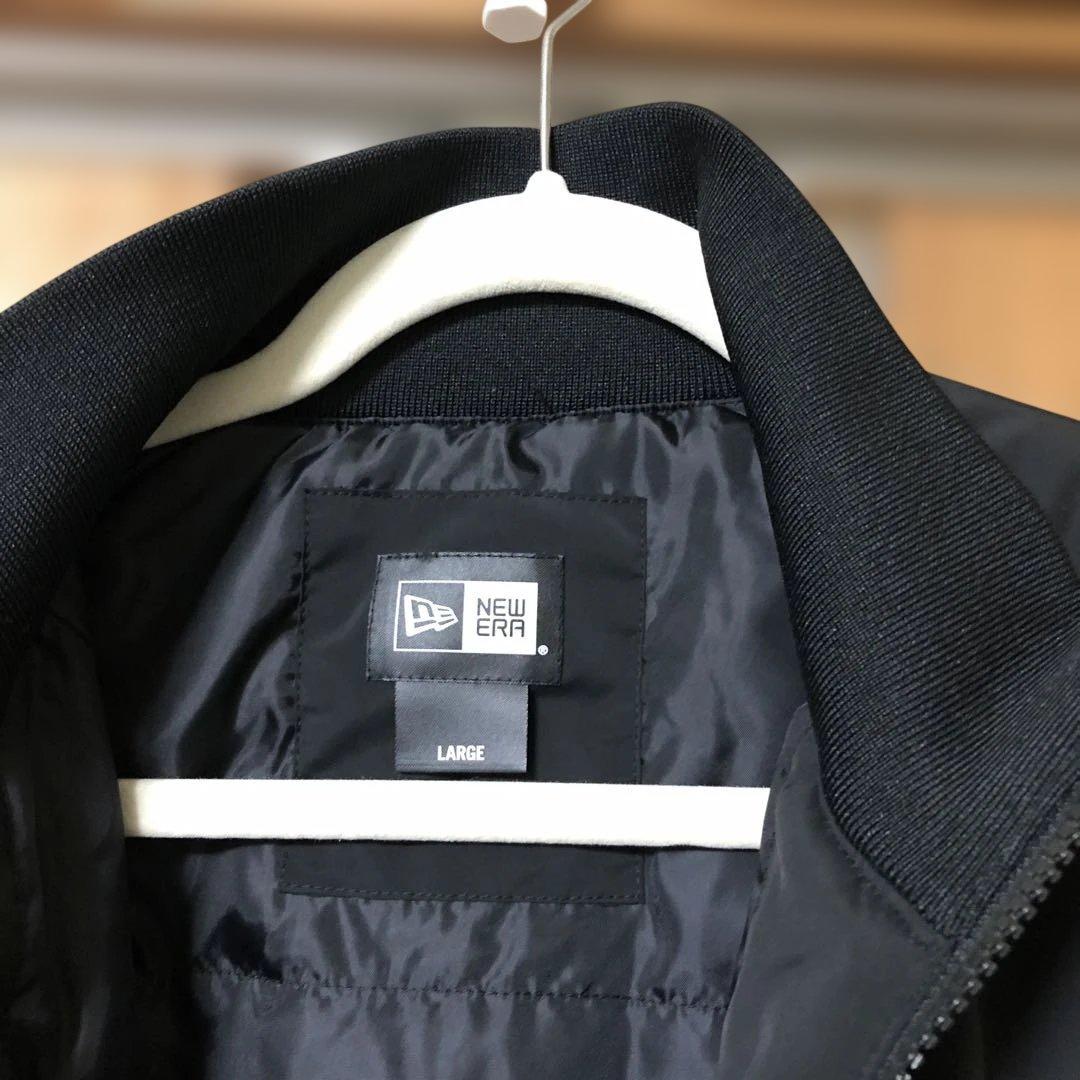 NEW ERA ブラックジャケット LARGE