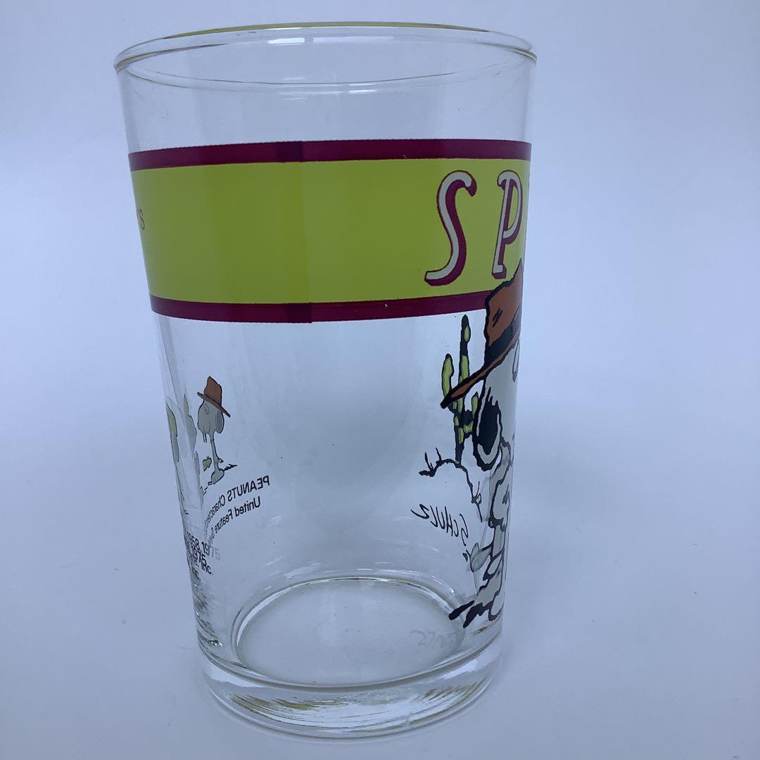 スヌーピー　レトロ　グラス