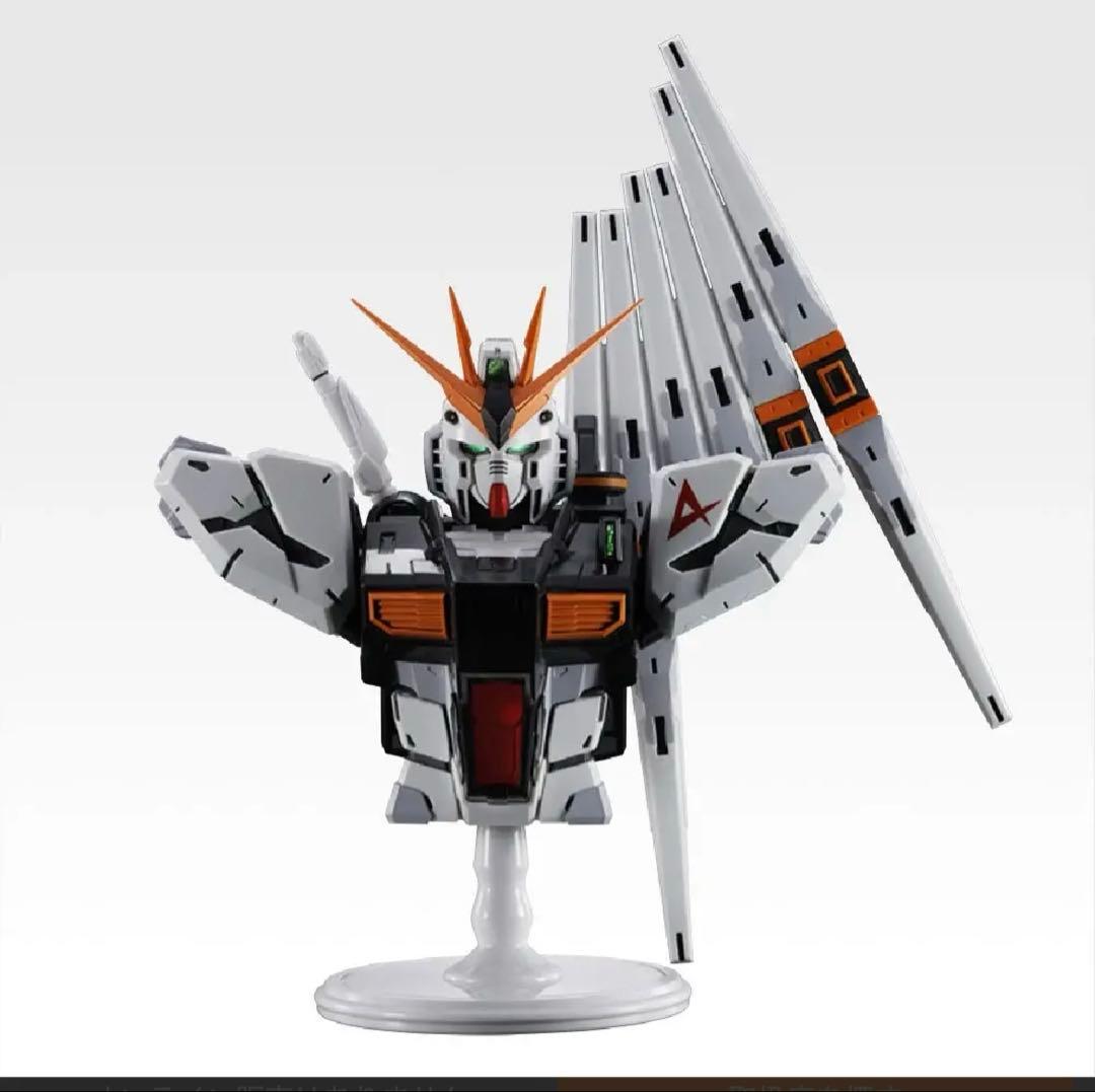 一番くじ　機動戦士ガンダム　A賞 νガンダム　D賞 ヘッドマグネット　コンプ