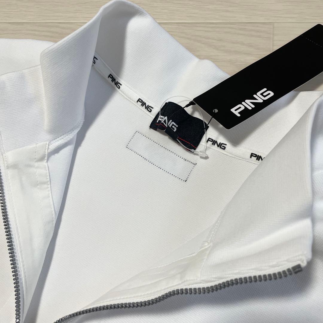 PING ゴルフ 長袖シャツ 秋 冬 24FWハーフジップ ハイネック シャツ