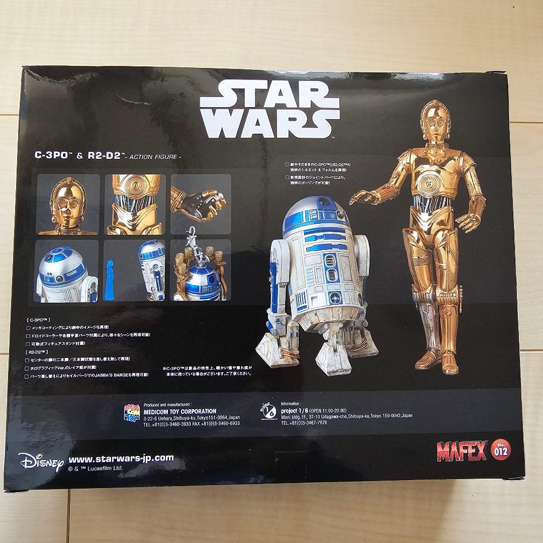 新品 メディコムトイ MAFEX STAR WARS C-3PO & R2-D2