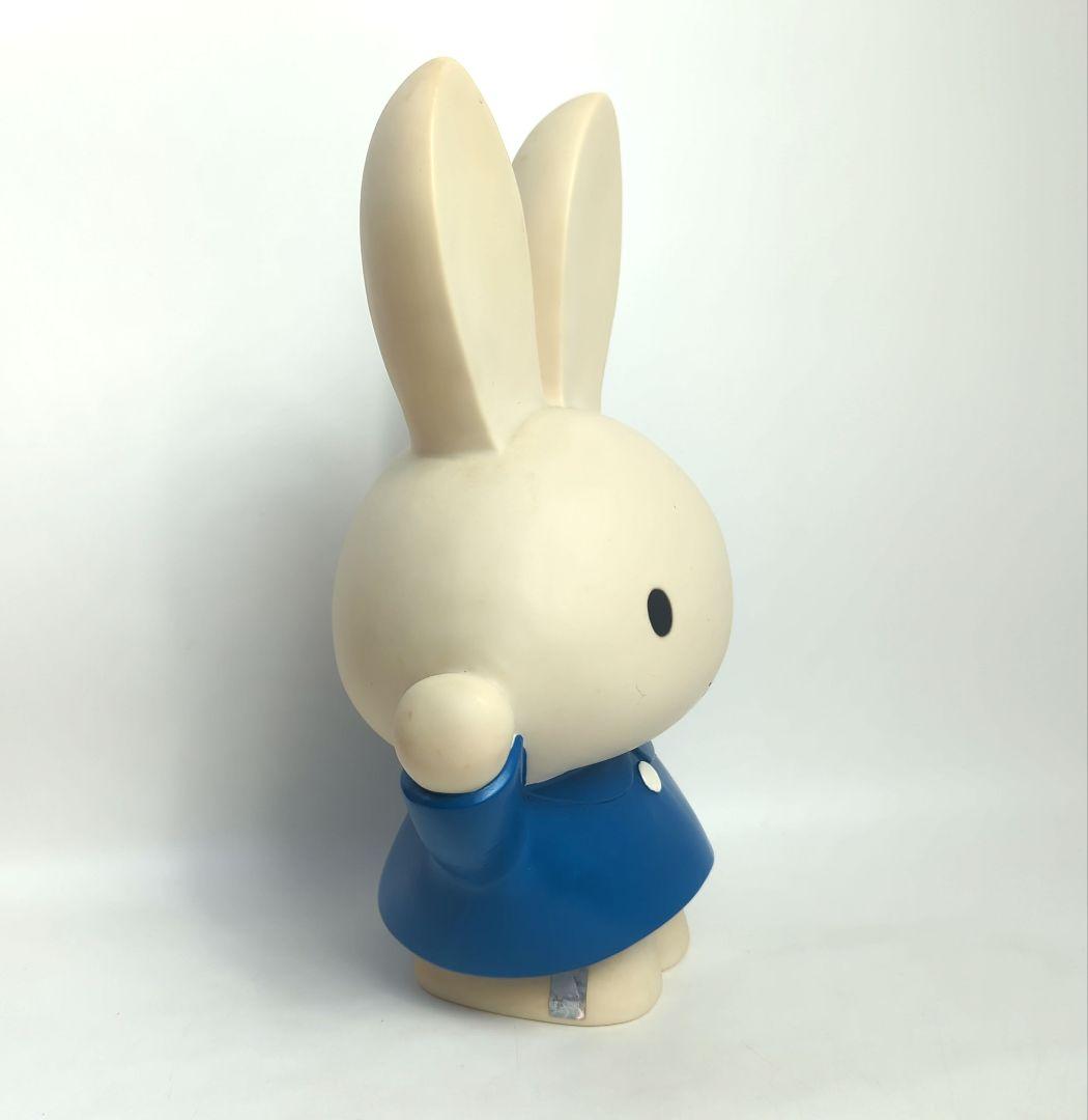 ヴィンテージ　ミッフィー　特大　29cm　貯金箱　ソフビ　昭和レトロ