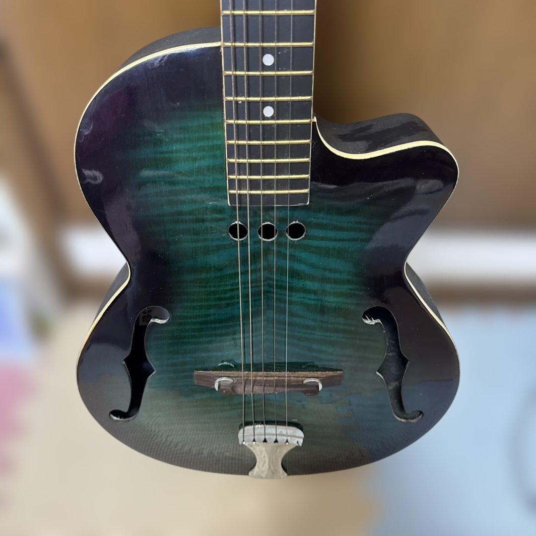 【希少カラー】 S POWER FKRP-39C アコギ クラシックギター 青
