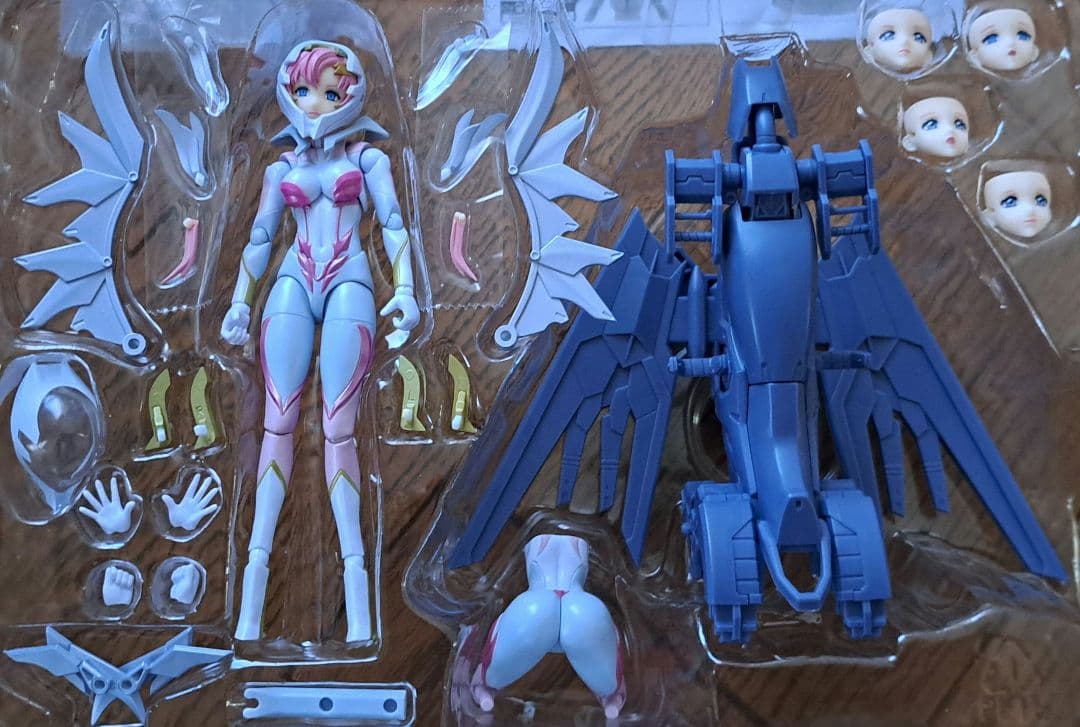 S.H.F　ラクス・クライン　パイロットスーツVer.ライドオン再現セット