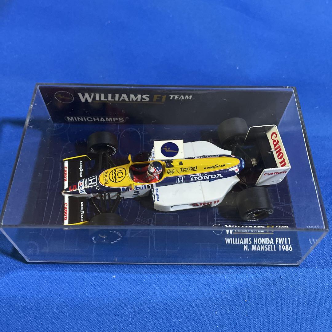 P.M.A F1 1/43 N.マンセル　ウィリアムズ・ホンダ　FW11