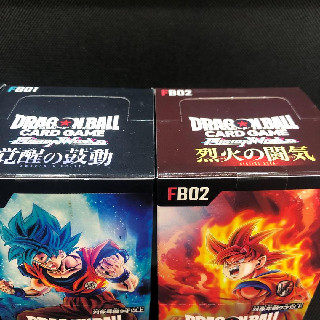 テープ付き　未開封　フュージョンワールド　覚醒の鼓動　烈火の闘気　BOX