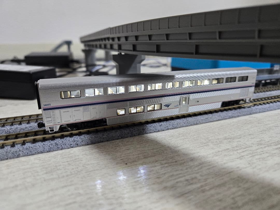 KATO Amtrak ALC42 P42 Superliner 計12両セット