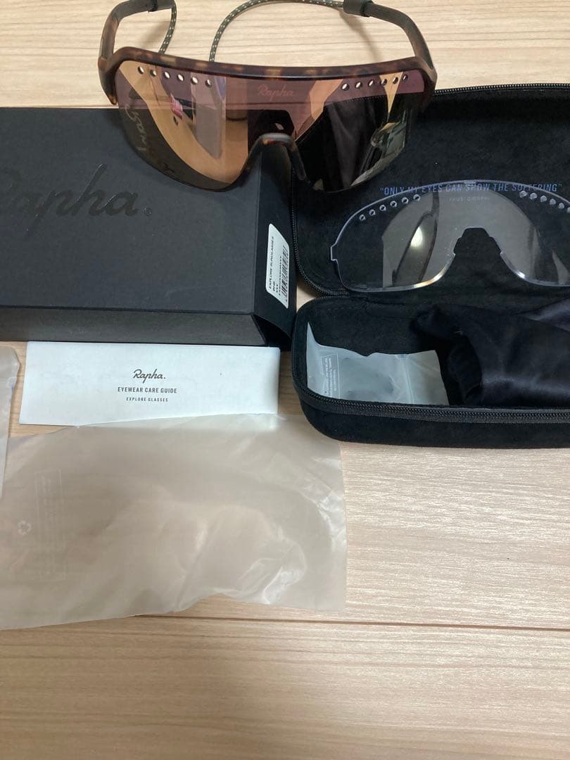 Rapha ラファ Explore グラス　サングラス べっ甲