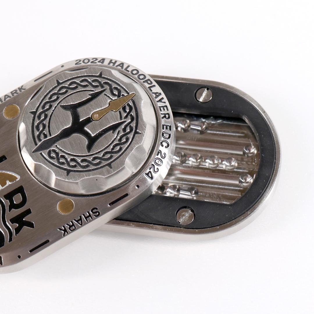 新品 メカニカルフィジェットスライダー シャーク フィジェットトイ EDC