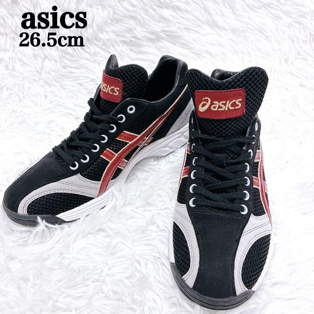 新品 asics 野球 オーダー スパイク 26.5cm ブラック メッシュ