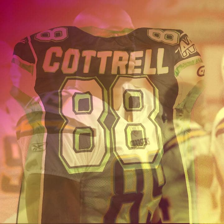 T. J. Cottrell様　UFLユニフォーム