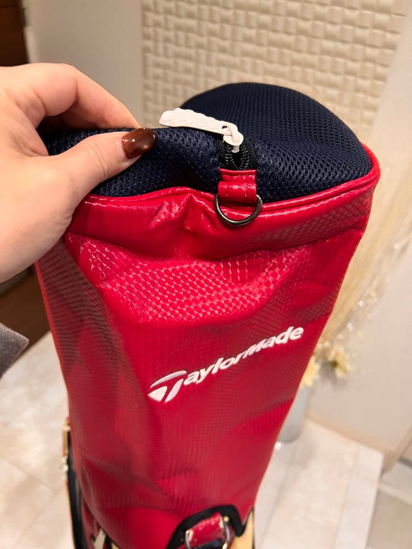TaylorMade キャディバッグ レッド　おまけ付★