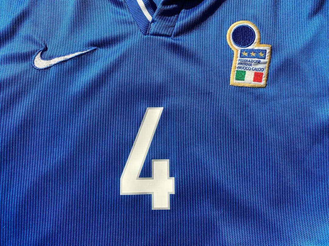 【正規品】　カンナヴァーロ　ユニフォーム　イタリア代表　1998 フランスw杯
