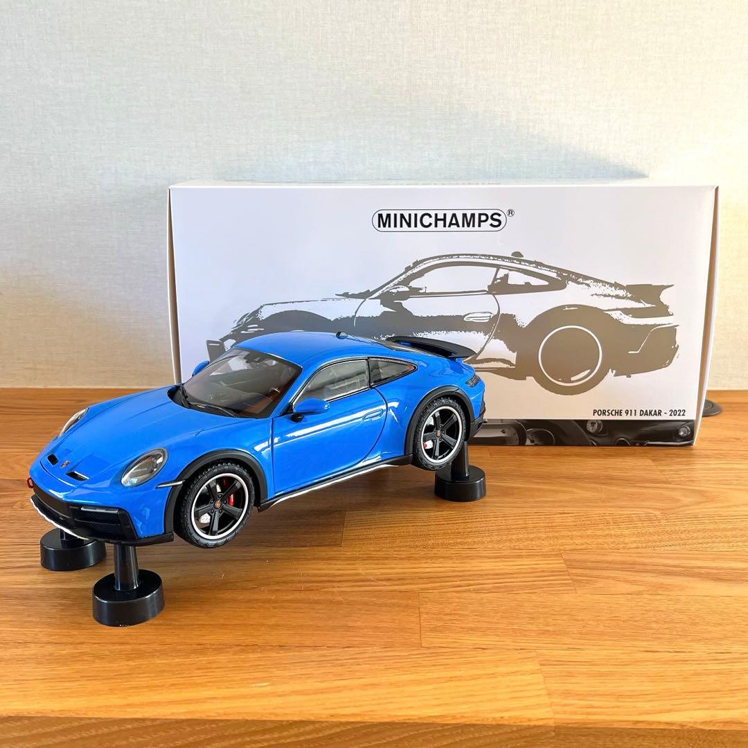 【美品 完売】1/18 ミニチャンプス ポルシェ 911 ダカール 2022
