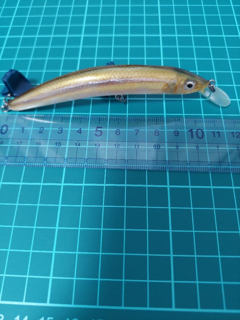 マキルアーハンドメイドルアー 公魚剥製 超レア ミノータイプ サイズ10センチ