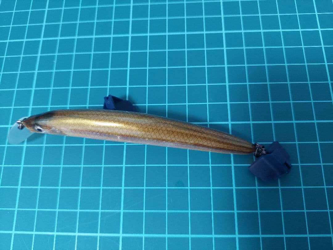 マキルアーハンドメイドルアー 公魚剥製 超レア ミノータイプ サイズ10センチ