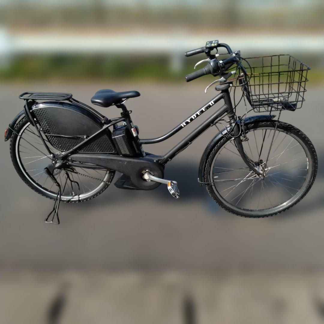 [814]送料無料 ブリヂストン HYDEE,2 電動自転車 大容量BT付き！