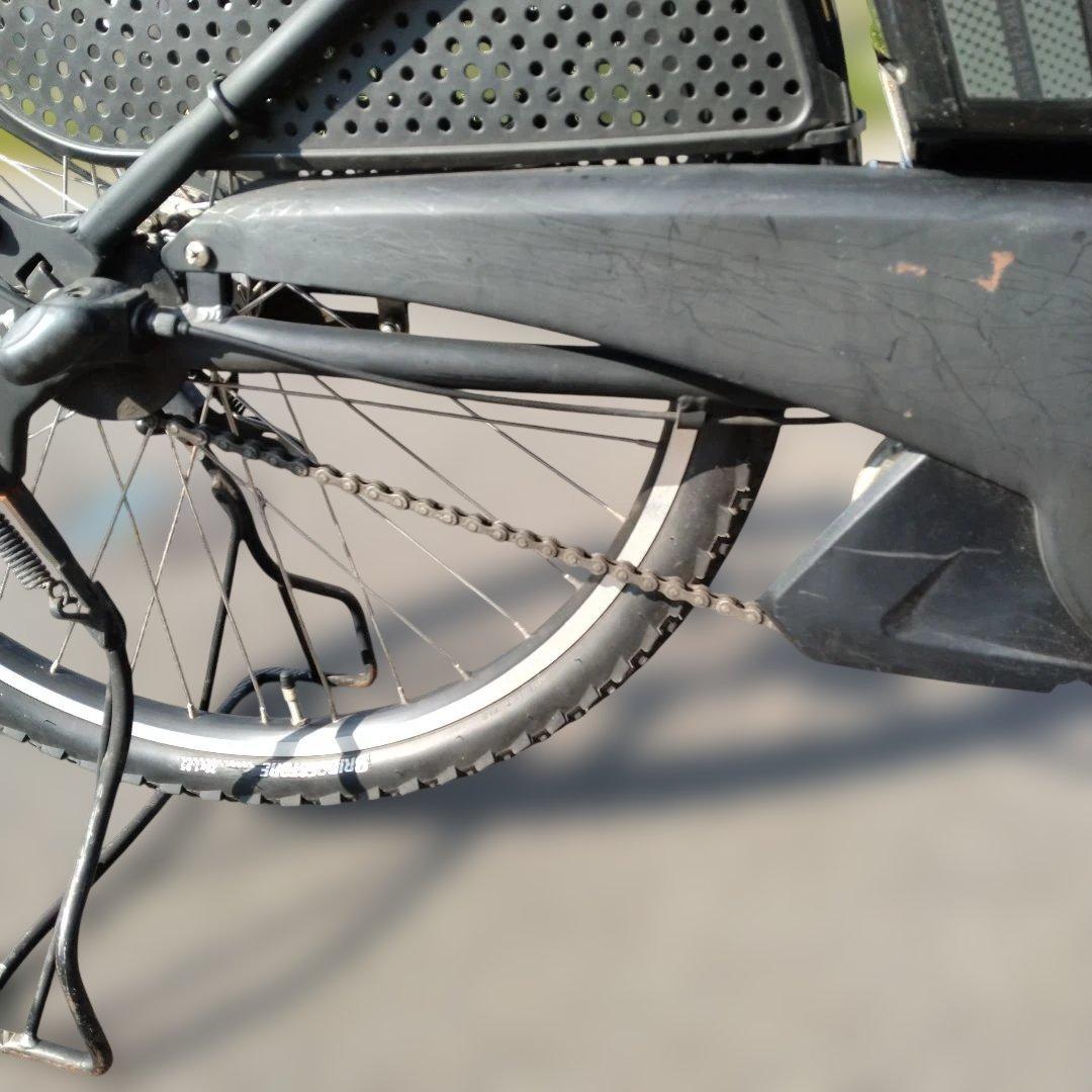 [814]送料無料 ブリヂストン HYDEE,2 電動自転車 大容量BT付き！