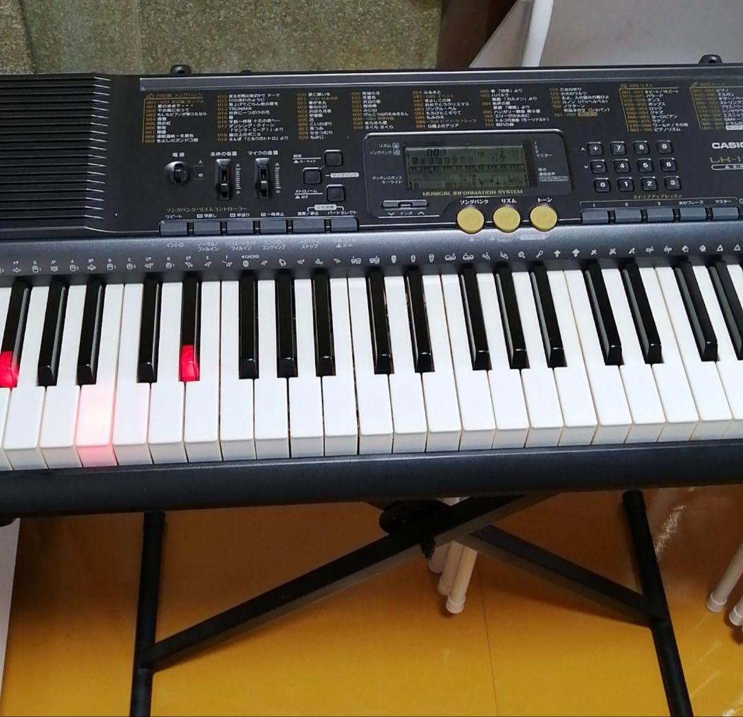 はちょり様　送料込み　CASIO　キーボード　電子ピアノ　光ナビ　lk-113